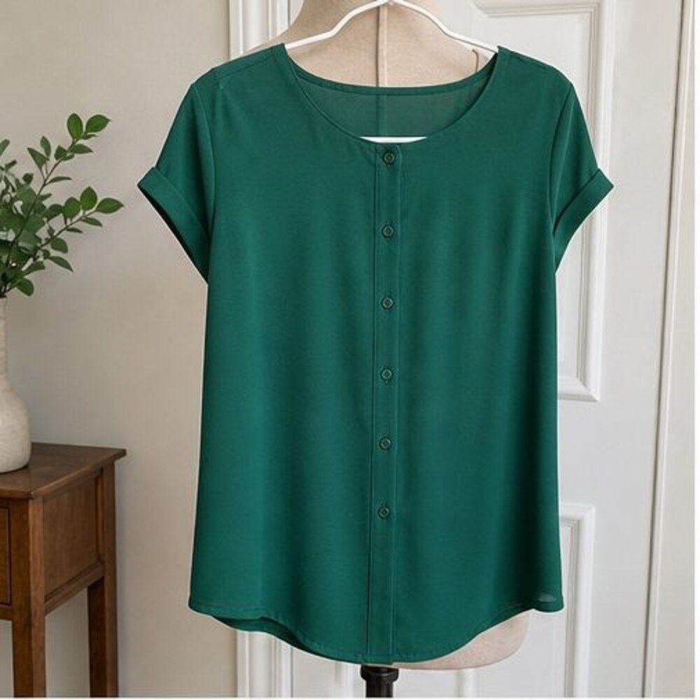 Emerald Tunic Blouse